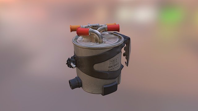 Filter 3D Model
