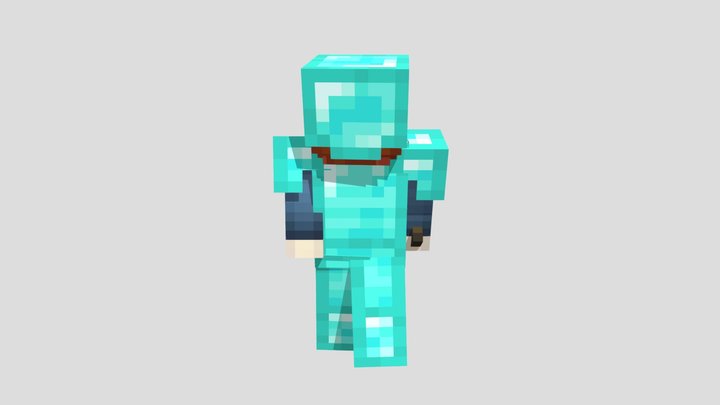 Minecraft Thumbnail Model 3D Model