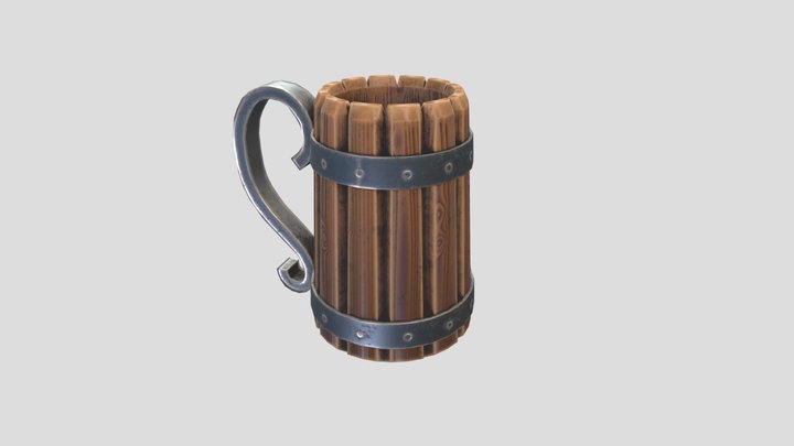 Beer MUG 3D Model