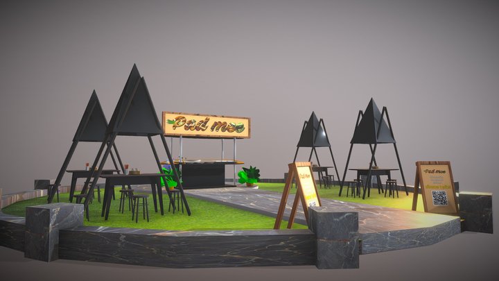 Pad mee 3D Model