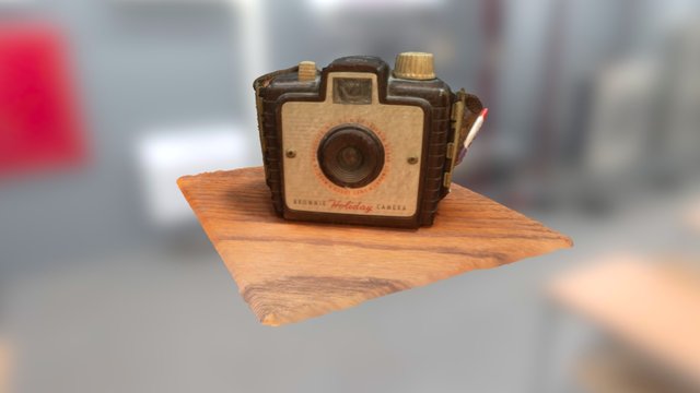 Brownie Holiday Camera 3D Model