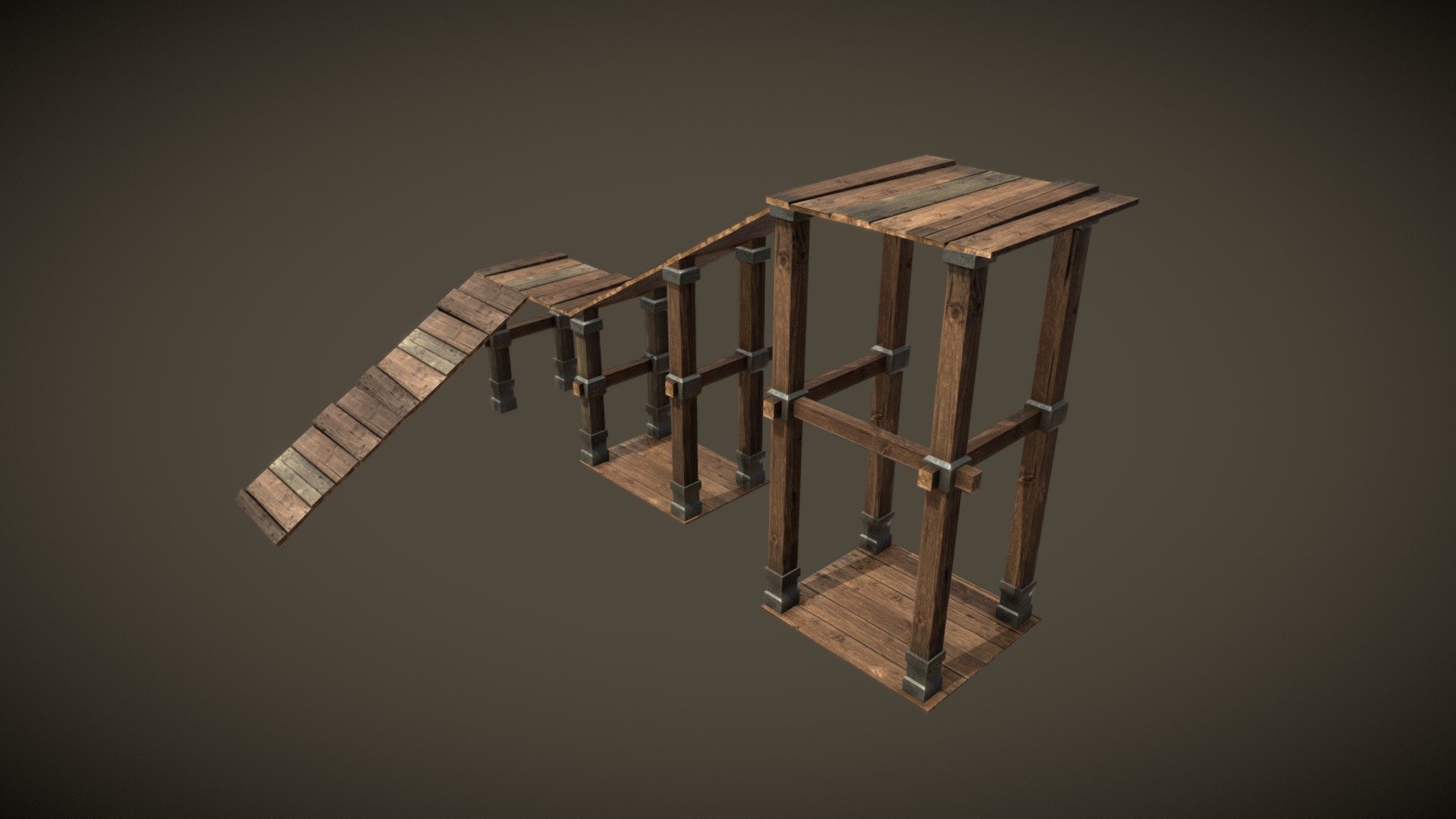 Wooden Access Ramp - Buy Royalty Free 3D model by EVERMORE3D [e6b4681 ...