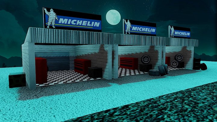 Garage 3D Model