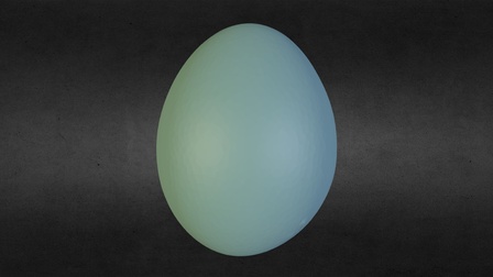 Chicken Egg 3D Model