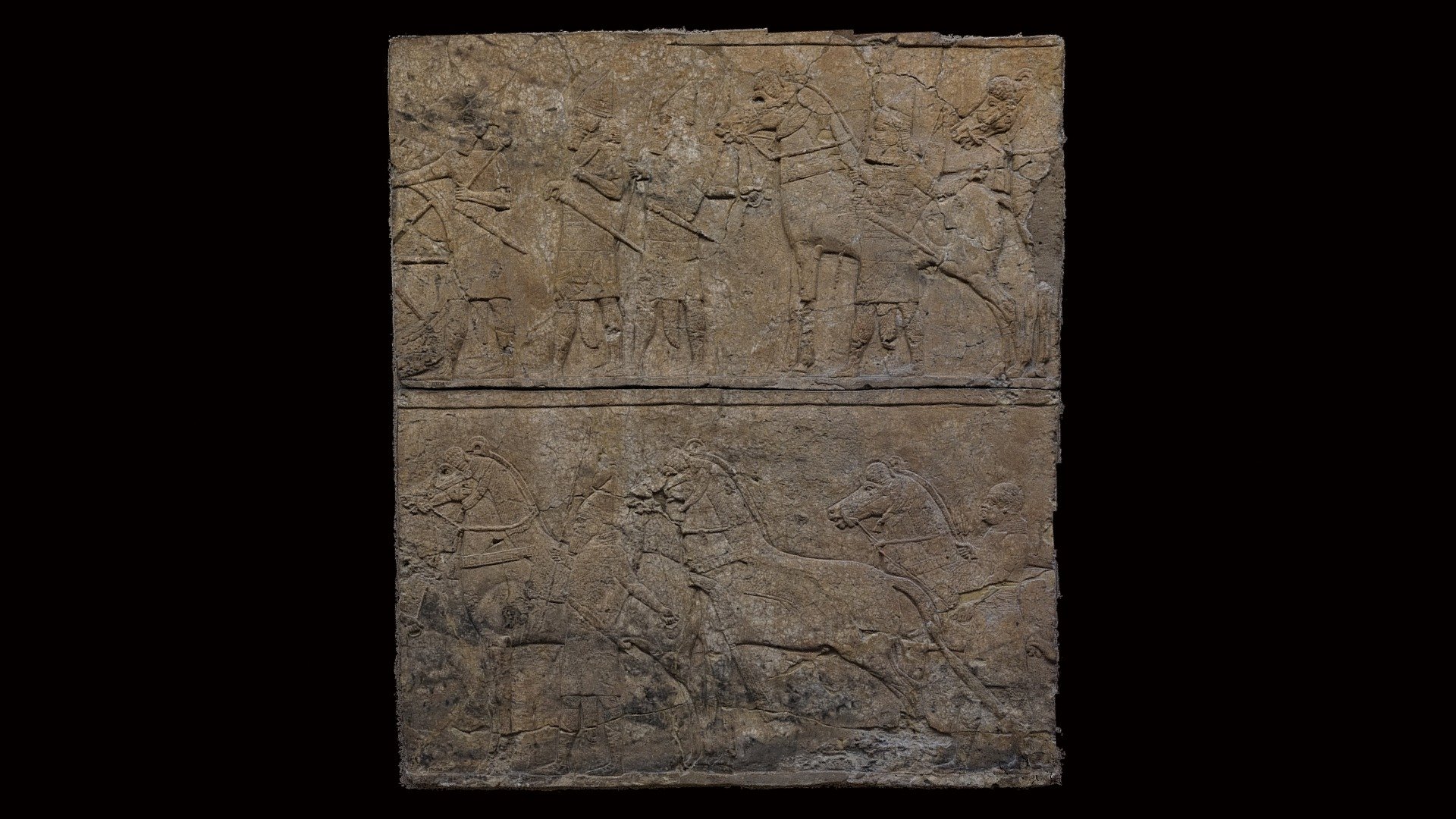 Nineveh SW Palace, Room XII (L) panels 5-7