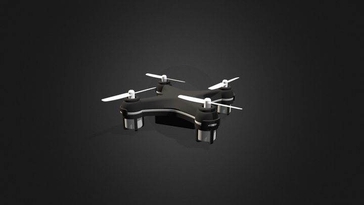 3D Mini Drone 3D Model