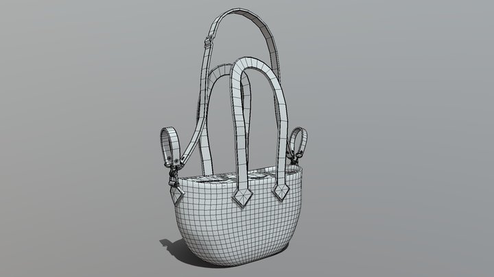 Bag Blank 3D Model