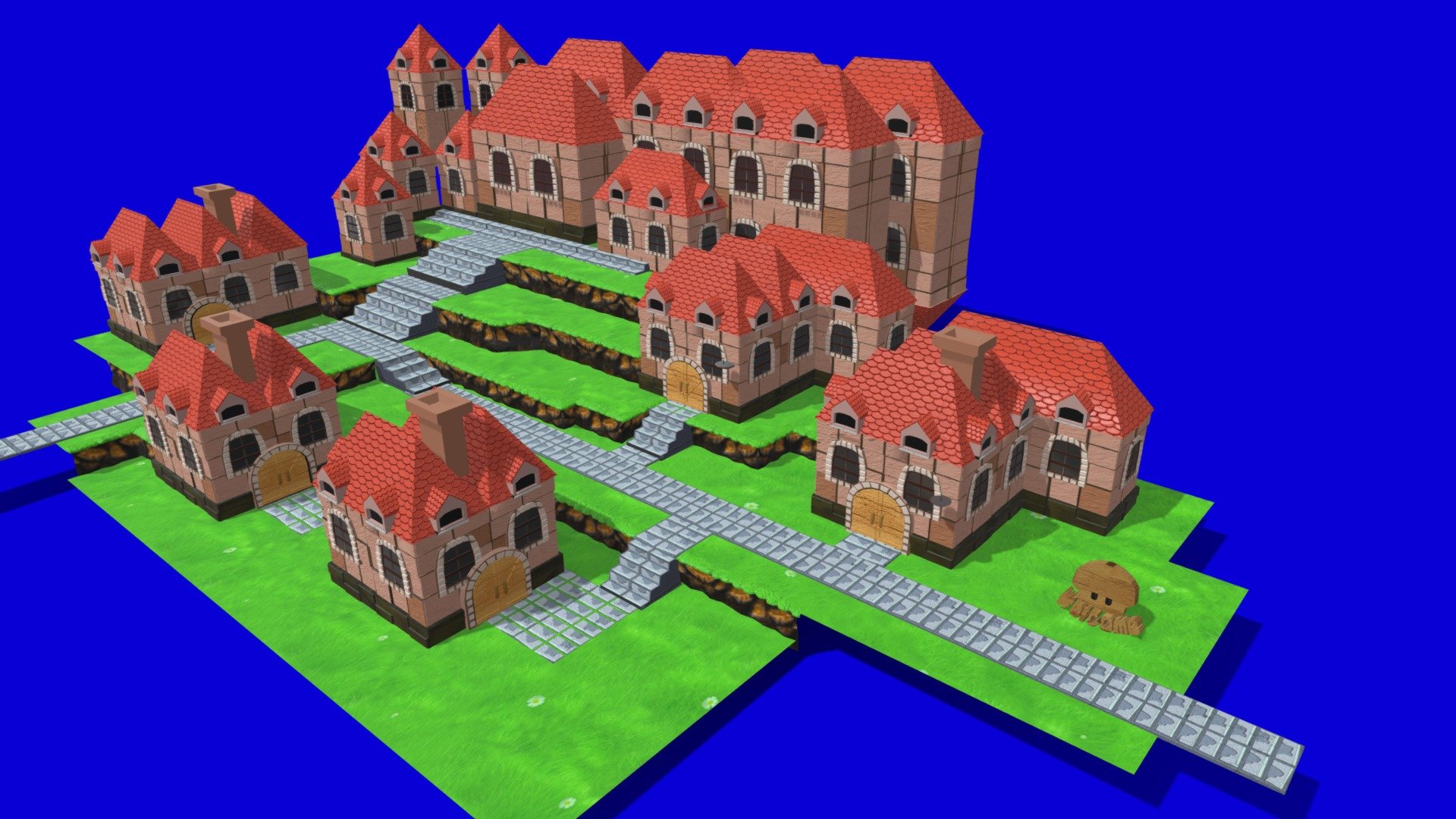 Mushroom Kingdom SMRPG 3D model by Ryan_Carlos (BUZZFOREVER