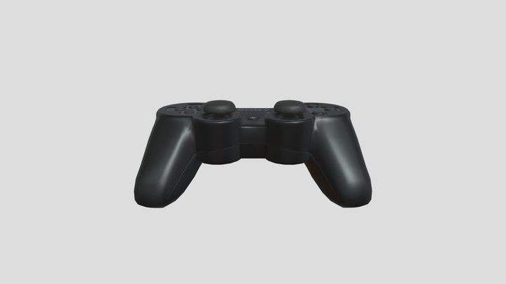 Control PS3 3D Model