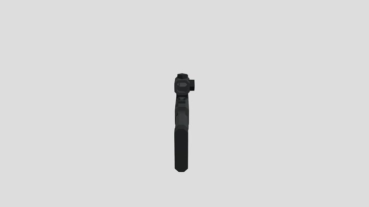 m4 low poly 3D Model