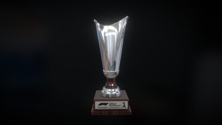 F1 Trophy Collection, Sponsor Trophies - Digital 3D Project. As