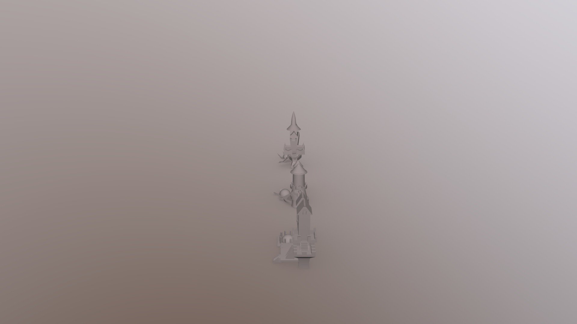 Замок - Download Free 3D model by antipov_97 [e6baf73] - Sketchfab