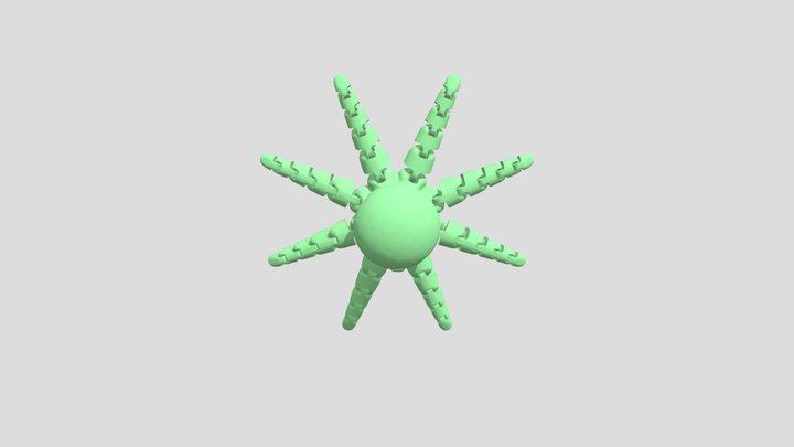 ESU Octopus Color 3D Model