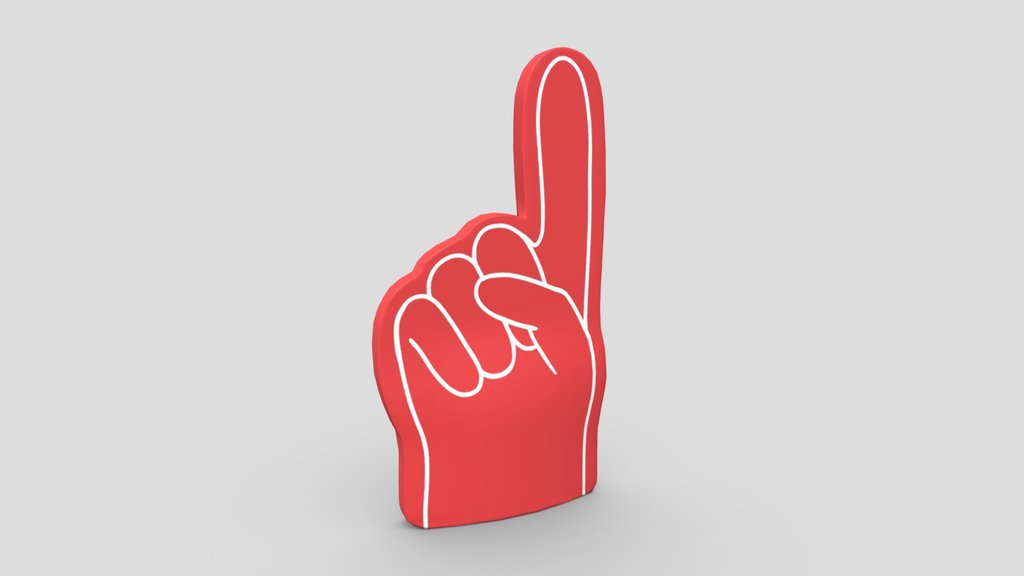 CC0 - Foam Finger