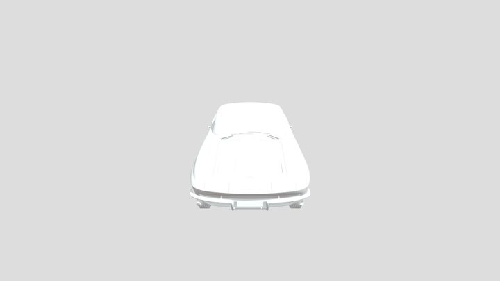 Chevrolet Corvette Stingray C2 3D Model