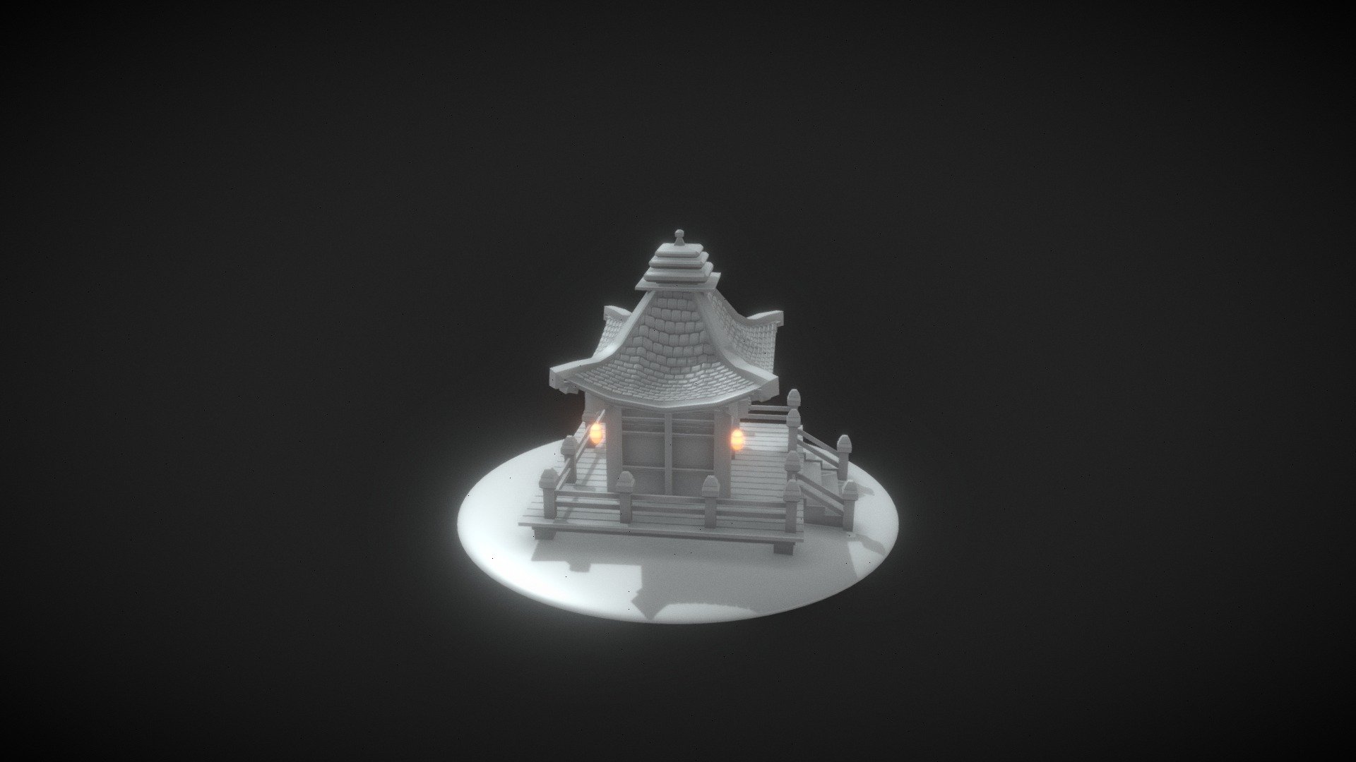 Japan Tample - 3D model by aslan1594 [e6bf1e0] - Sketchfab