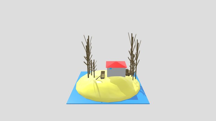 Island 3D Model