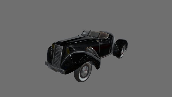 Mafia Car 3D Model