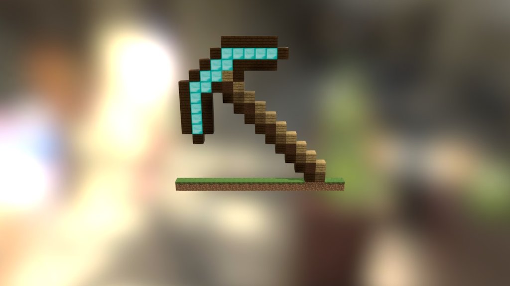 Pickaxe 3d Model By Deathifyoudare11 E6c1fe6 Sketchfab 