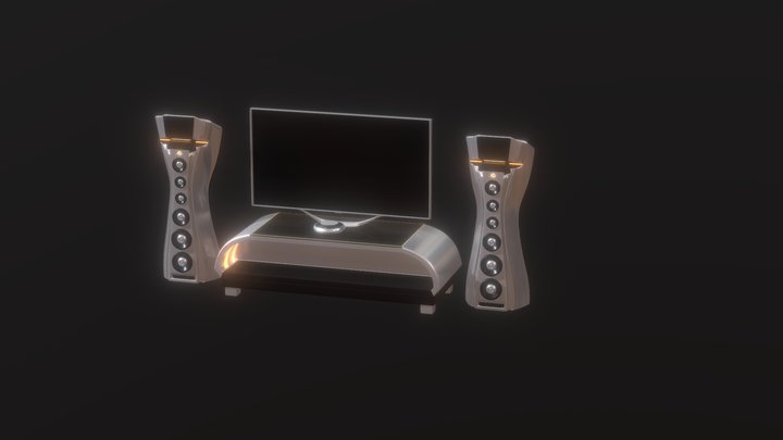 Living Room Table 3D Model