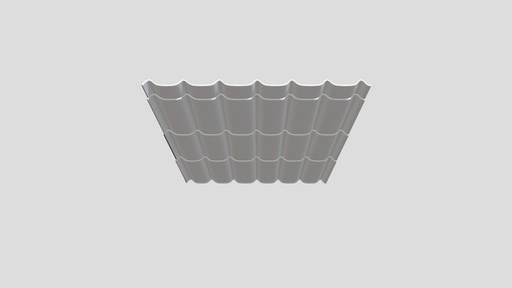 Roof Tile 3D Model