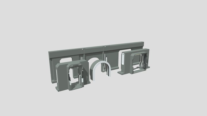 Satisfactory - SciFi 01 Mod - Doors 3D Model