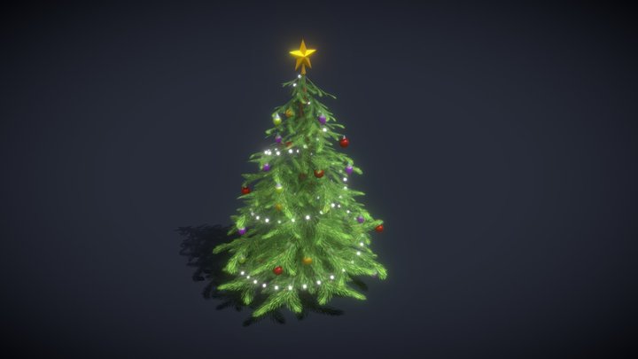 Christmas Tree 3D Model 3D Model