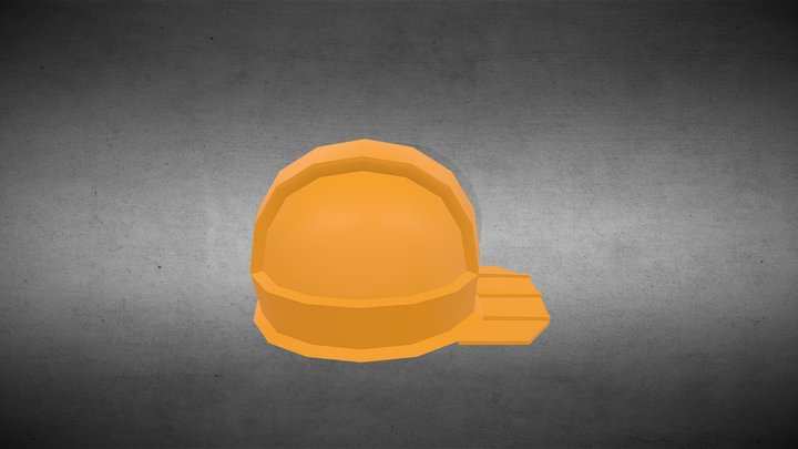 Construction Hat 3D Model