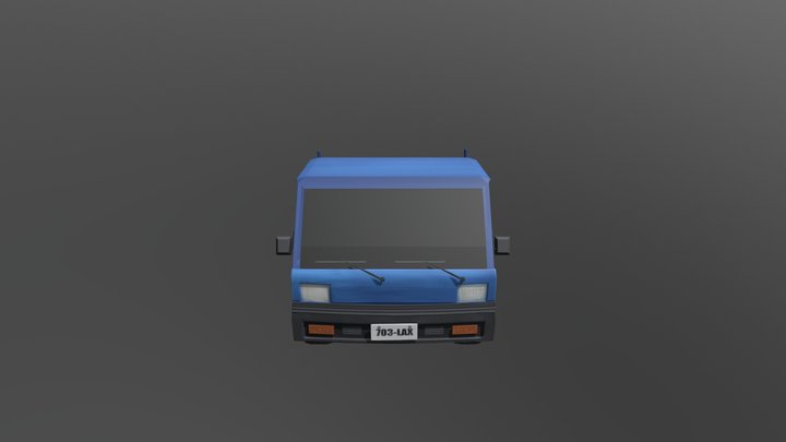 作業-小貨車 3D Model