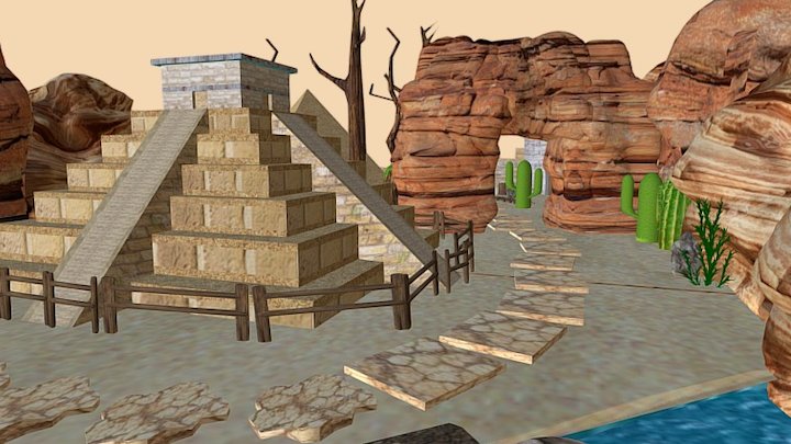 Desertio Tour' (Animation) 3D Model