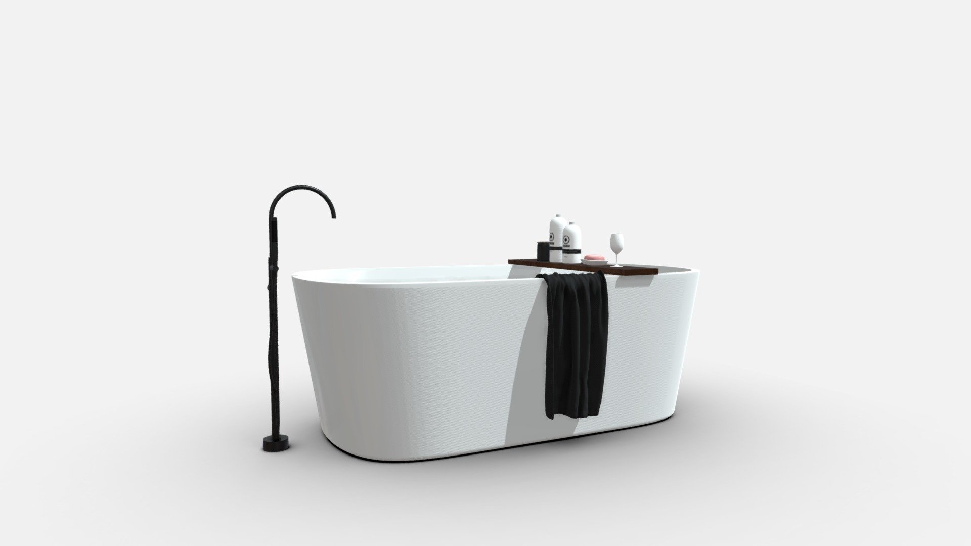 Bathtub - Download Free 3D model by mohamed ouartassi ...