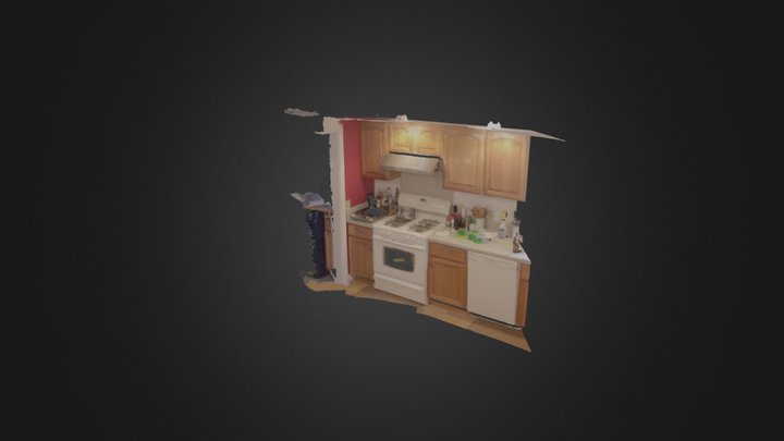 Home Kitchen 3D Model