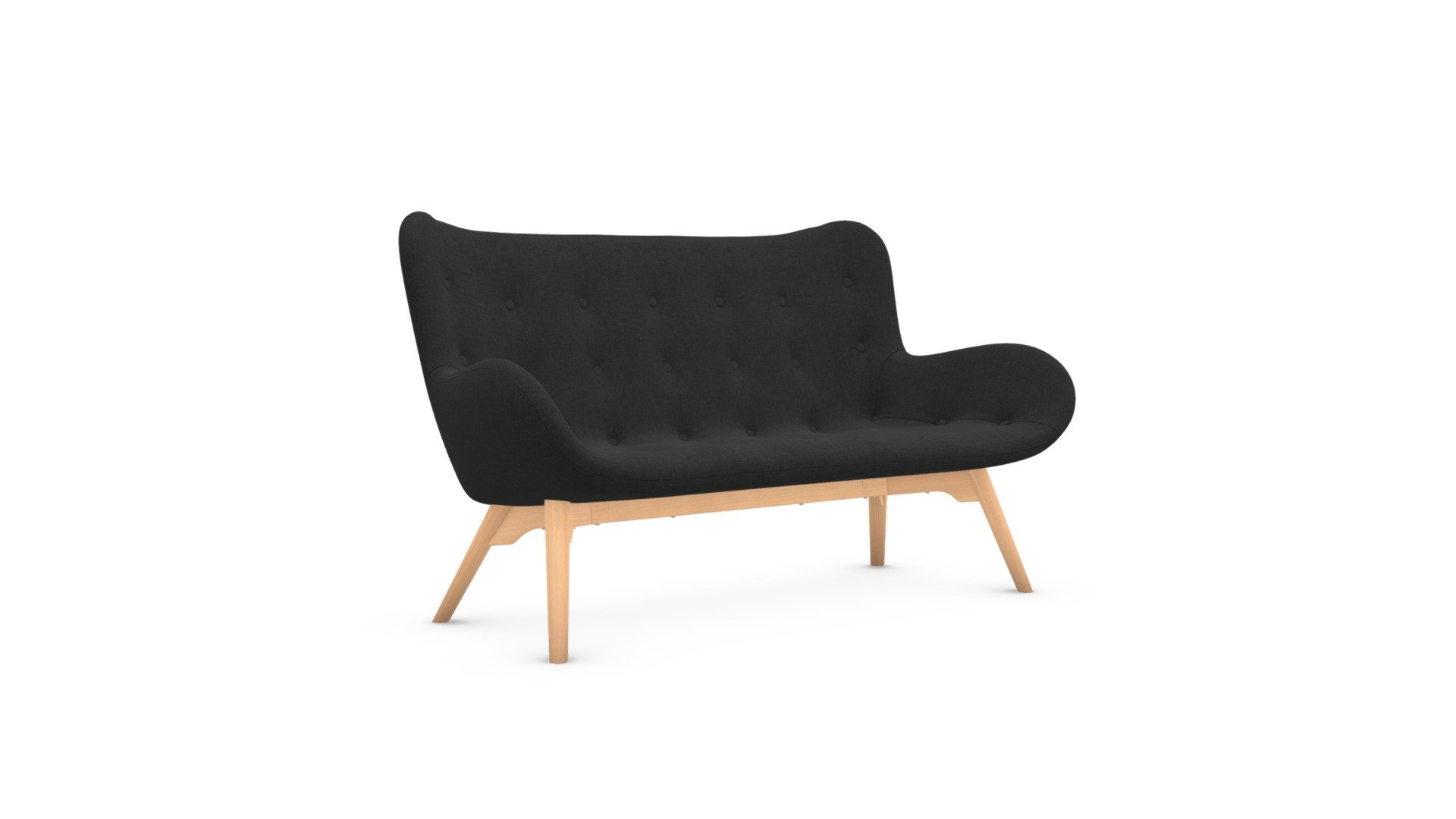 DORIS 2 Seater Sofa Shetland Slate 3D model by MADE.COM made it e6cb90b