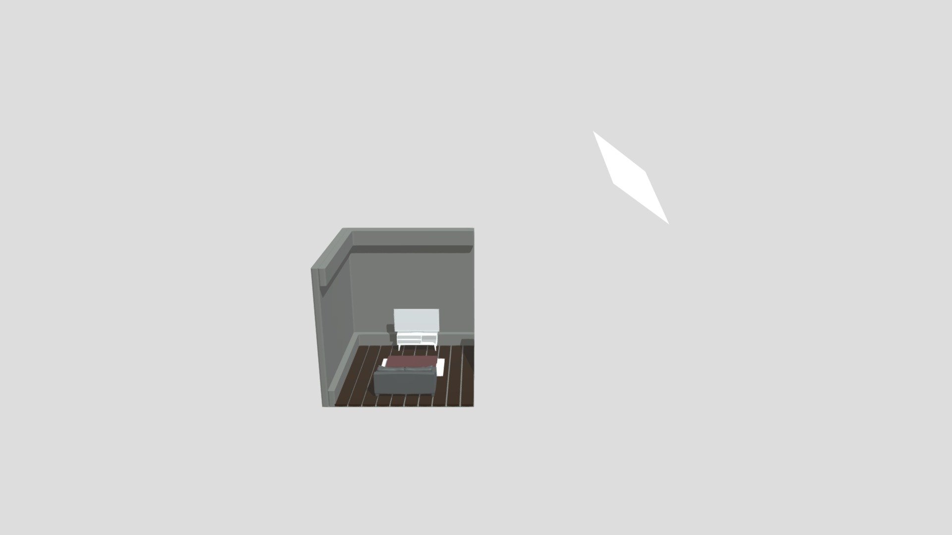 Tiny Isometric Living Room