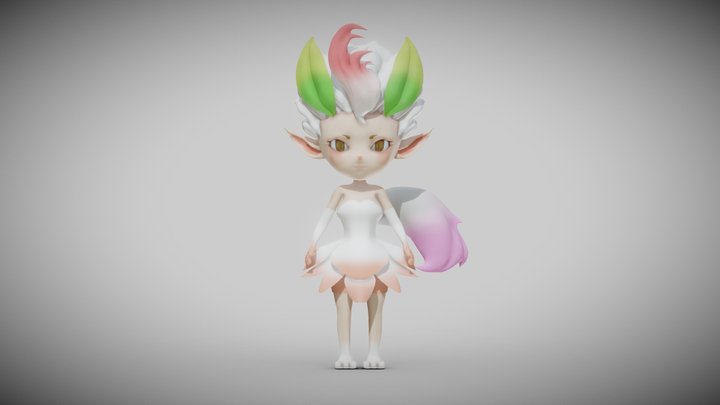花仙子 Flower Fairy 3D Model