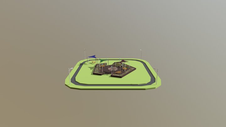 City Picnic Grounds 3D Model