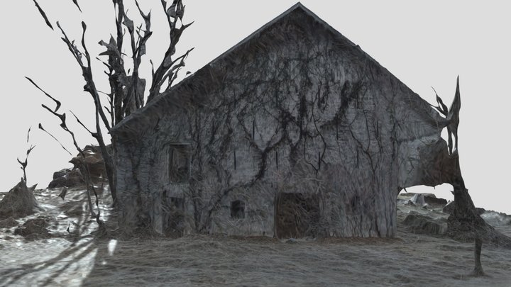 Abandoned Barn 3D Model