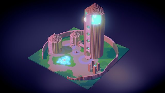 The Castle 3D Model