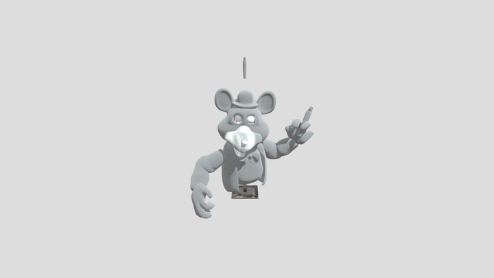 Chuck E. Cheese: FNaCEC:R (Not My Model!!) 3D Model