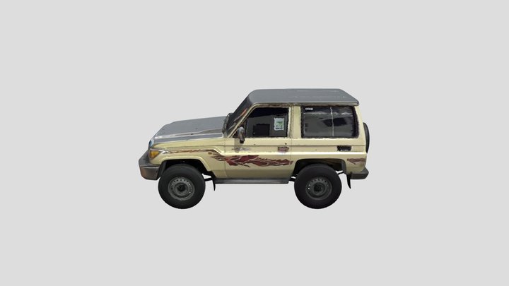 land cruiser rb3 s3odi 3D Model