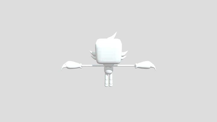 Twisted Goob Dandy's World (Chipi's Retops) 3D Model