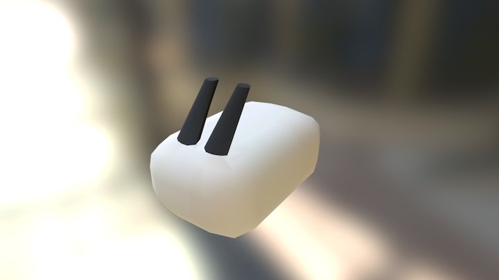Rabbit Simple 3D Model