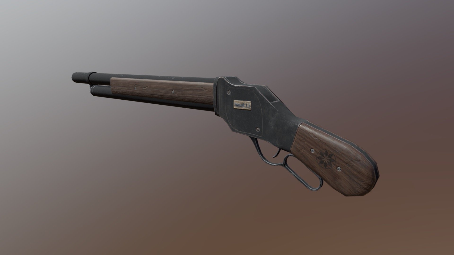 Winchester 1887 ( low poly ). - Download Free 3D model by ValeGoG ...