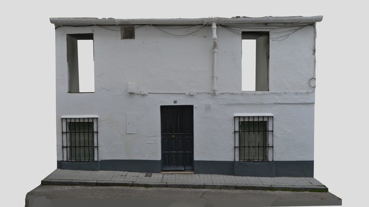 Fachada c-Tardio- Badajoz 3D Model