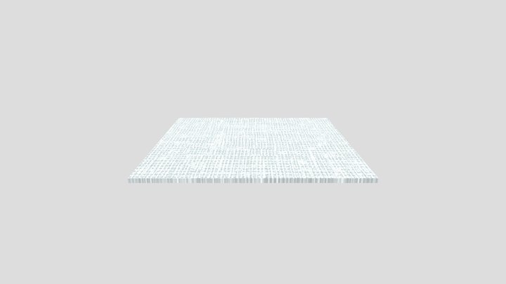 Gauze 10x10cm 3D Model