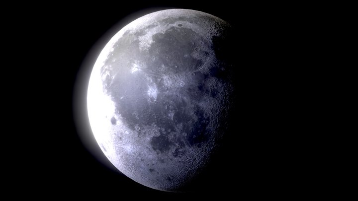 Moon – Modèle 3D gratuit STL