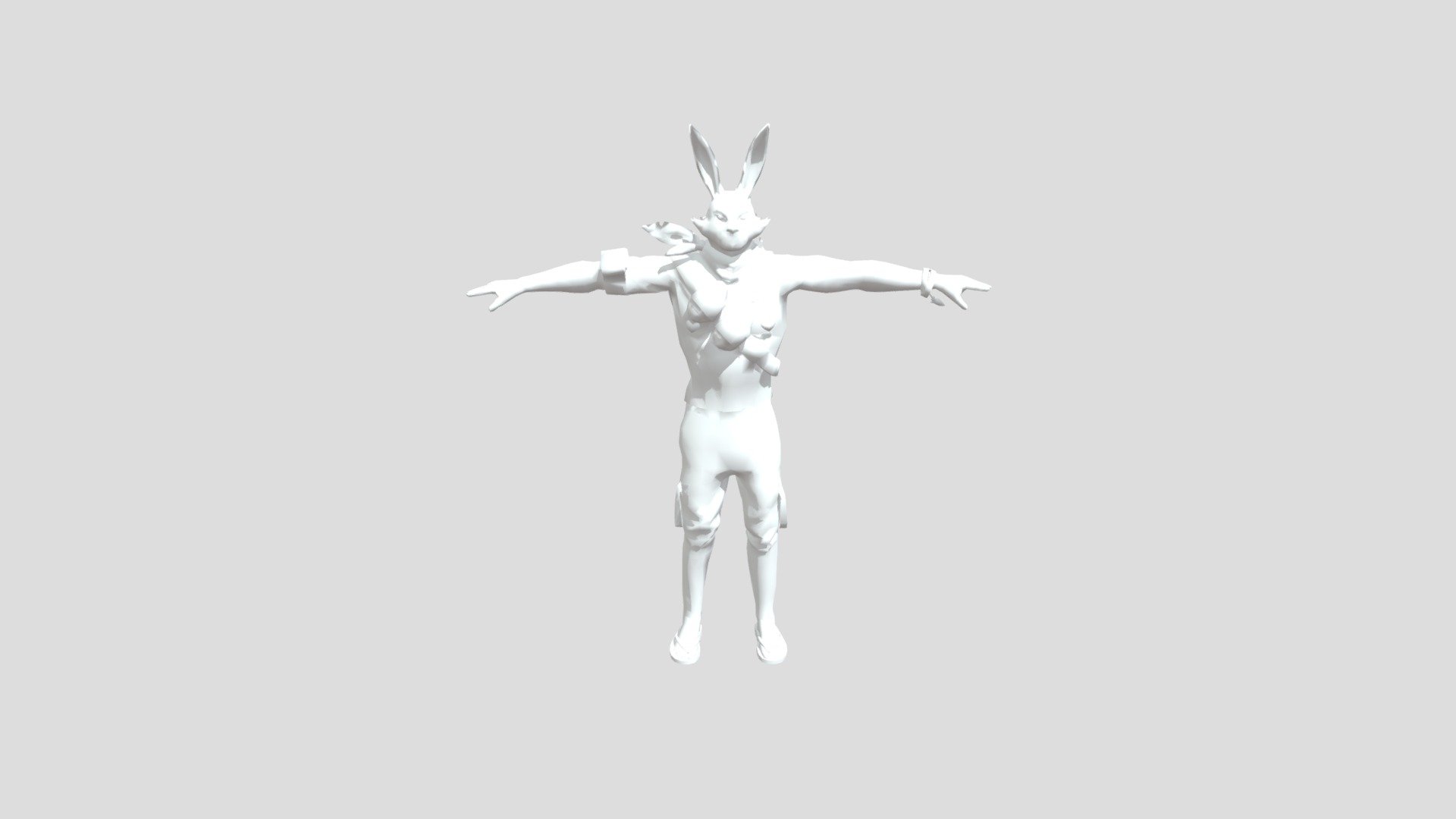 Bunny - Download Free 3D model by nayandas [e6d41ab] - Sketchfab