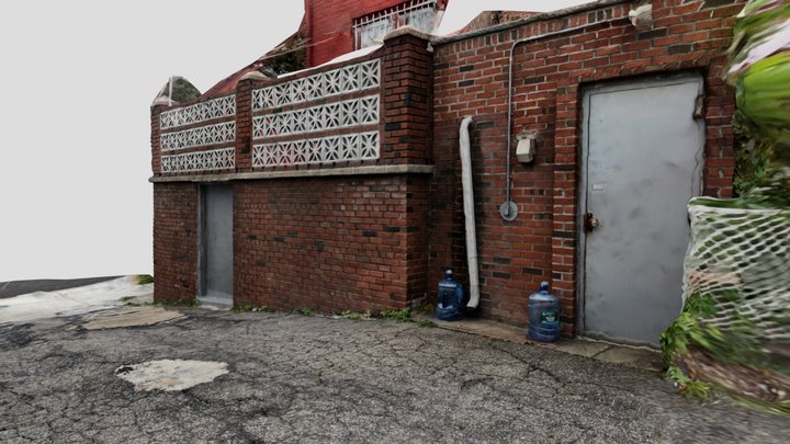 Alley Chunk 3D Model