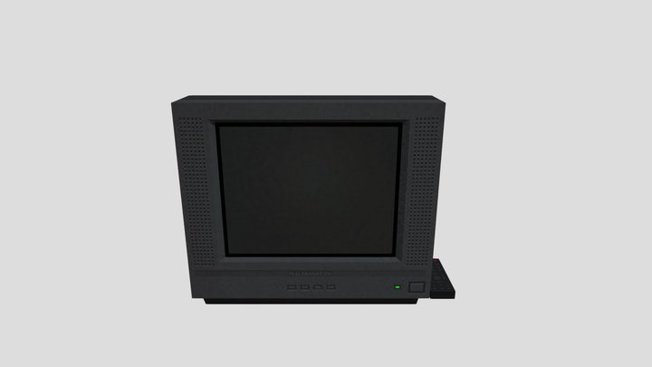 Low-poly TV