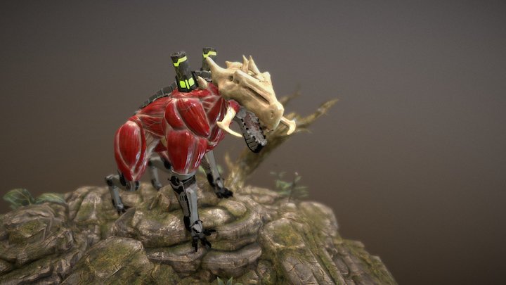 Monster Prowler 3D Model